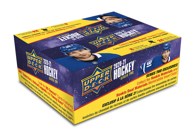 Upper Deck 2020/2021 Series 2 - NHL Hockey Cards - Retail Box