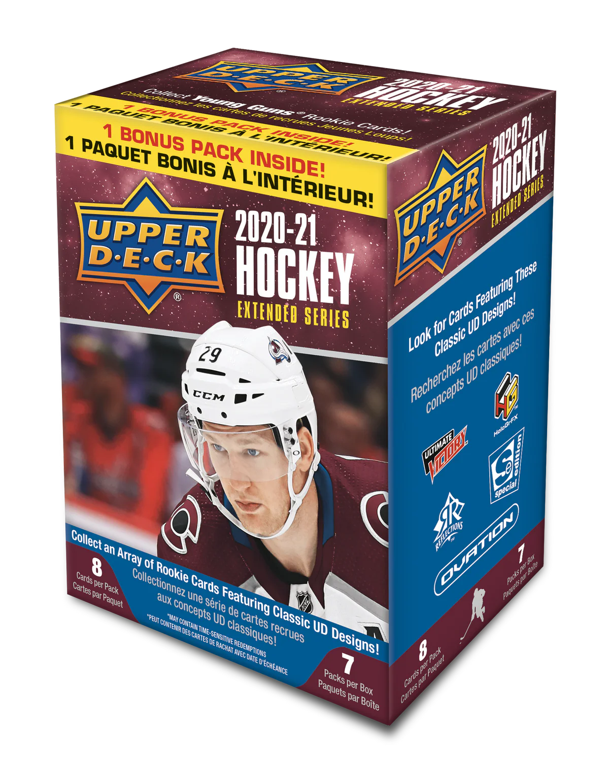 Upper Deck 2020/2021 Extended Series - NHL Hockey Cards - Blaster Box