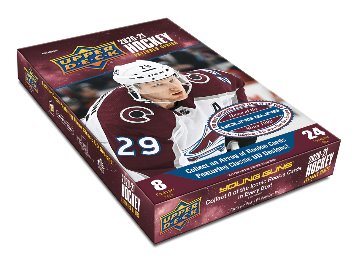 Upper Deck 2020/2021 Extended Series - NHL Hockey Cards - Hobby Box