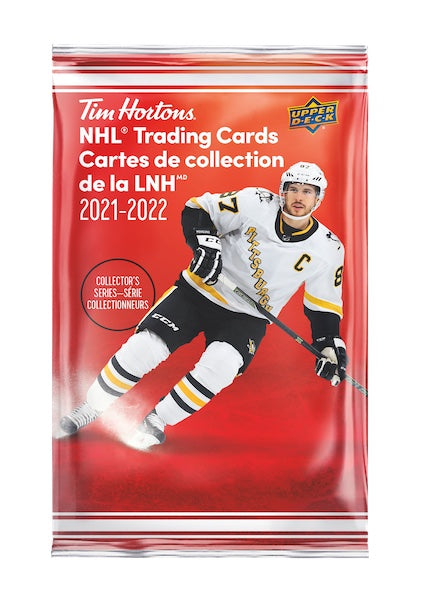 Upper Deck x Tim Hortons 2021/2022 - NHL Hockey Cards - Single Pack