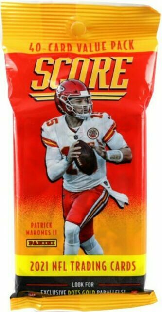 Score 2021 - NFL Football Cards - Fat Pack