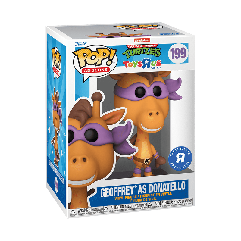 Funko Pop! - Geoffrey as Donatello #199 - Toys R Us Exclusive