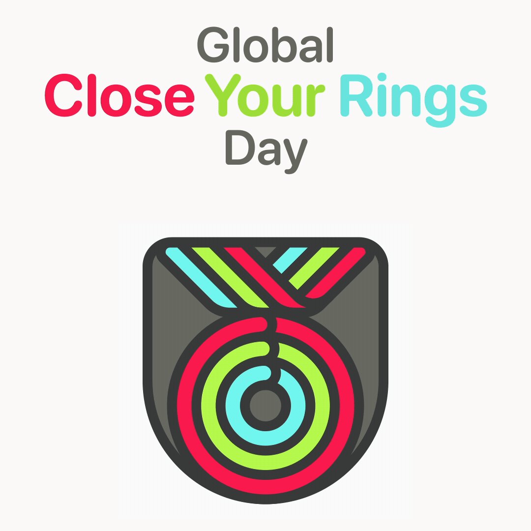 Apple - Global Close Your Rings Day - Pin - Limited Edition