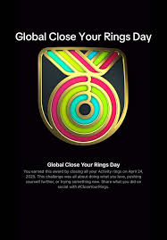 Apple - Global Close Your Rings Day - Pin - Limited Edition
