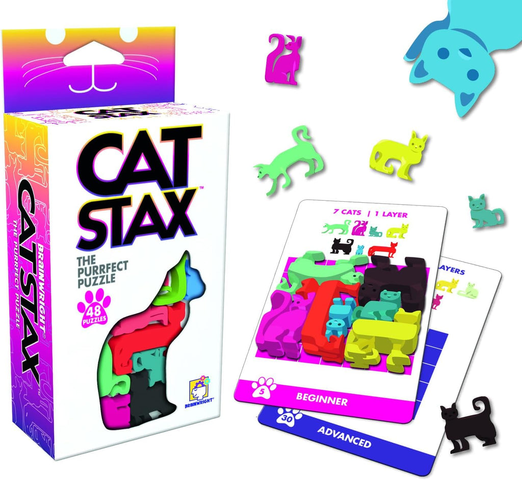 Brainwright - Cat Stax - Puzzle Game