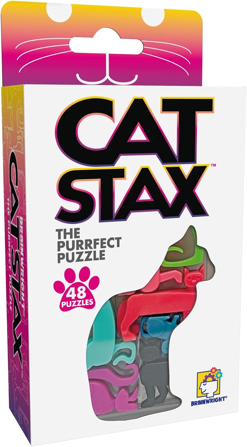 Brainwright - Cat Stax - Puzzle Game
