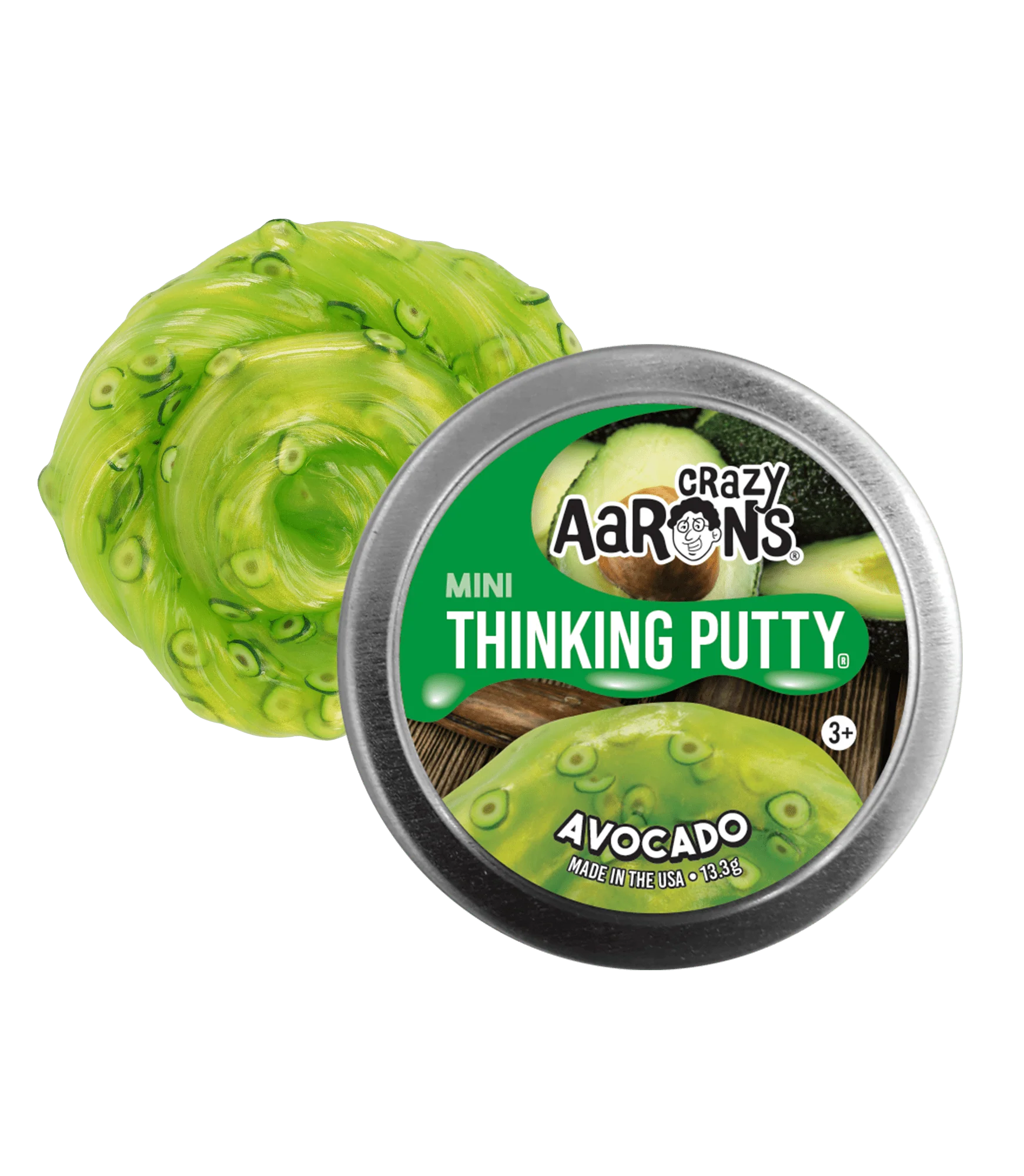 Crazy Aarons - Mini Thinking Putty - Avocado