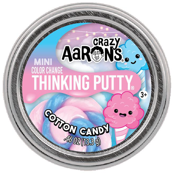 Crazy Aarons - Mini Thinking Putty - Cotton Candy