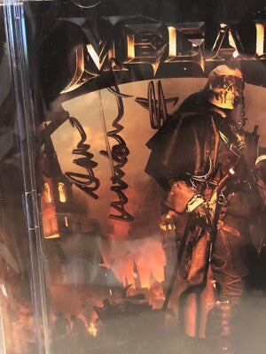 Megadeth - The Sick, The Dying, The Dead - TalkShopLive - CD - Autographed
