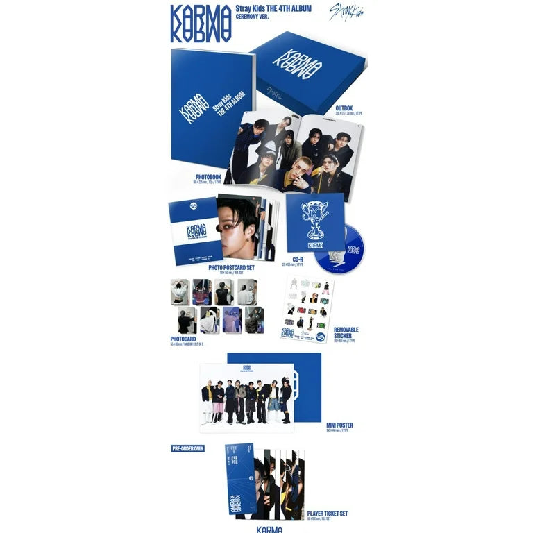 Stray Kids - Karma (Ceremony Version) - CD - Autographed