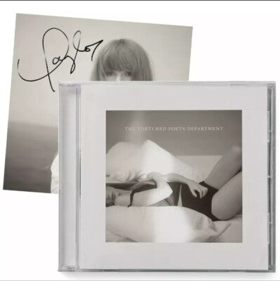 Taylor Swift - Tortured Poets Department - CD - Autographed