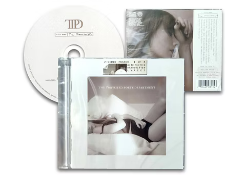 Taylor Swift - Tortured Poets Department - CD - Autographed