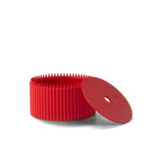 Crayola x Room Copenhagen - Stackable Round Storage Box - Red