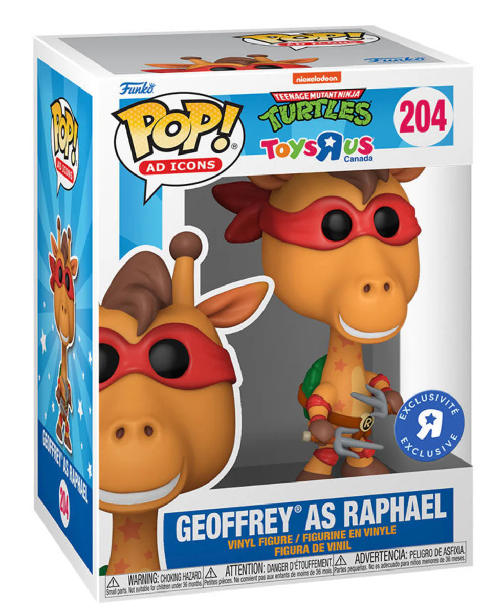 Funko Pop! - Geoffrey as Raphael #204 - Toys R Us Exclusive
