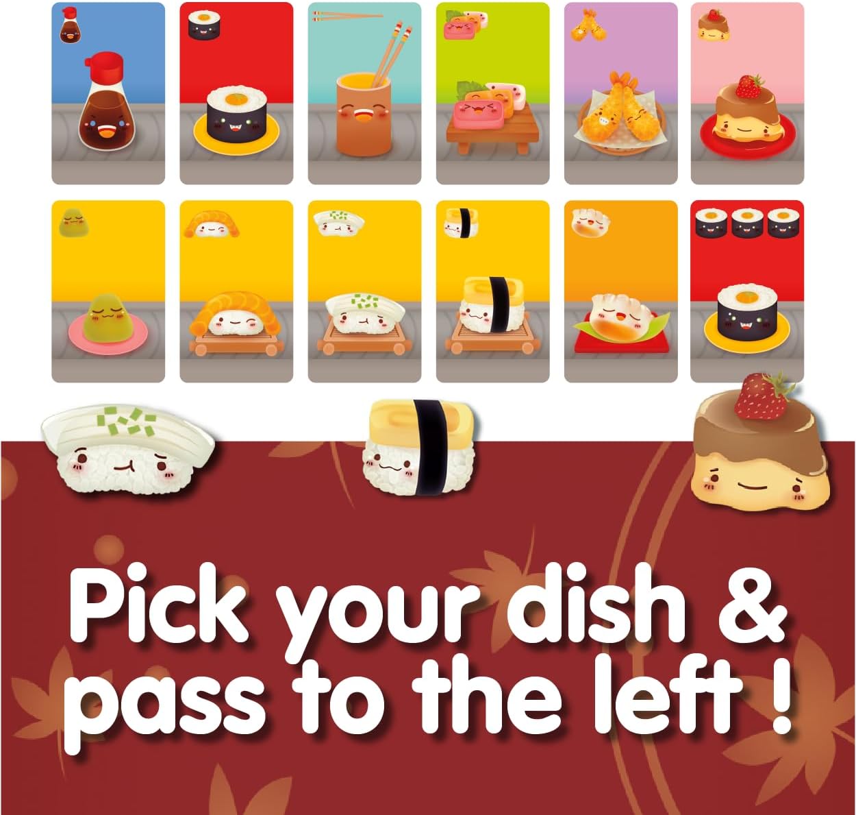 Gamewright - Sushi Go! - Card Game Tin