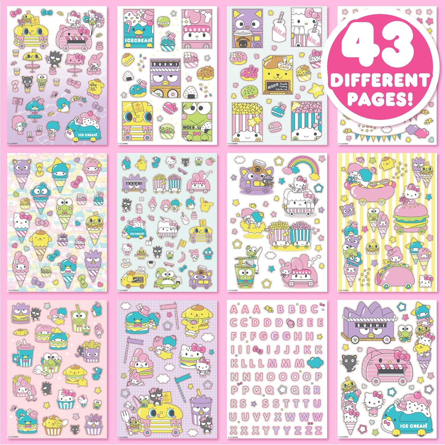 Hello Kitty - Hello Kitty Sticker Book - 1500+ Stickers