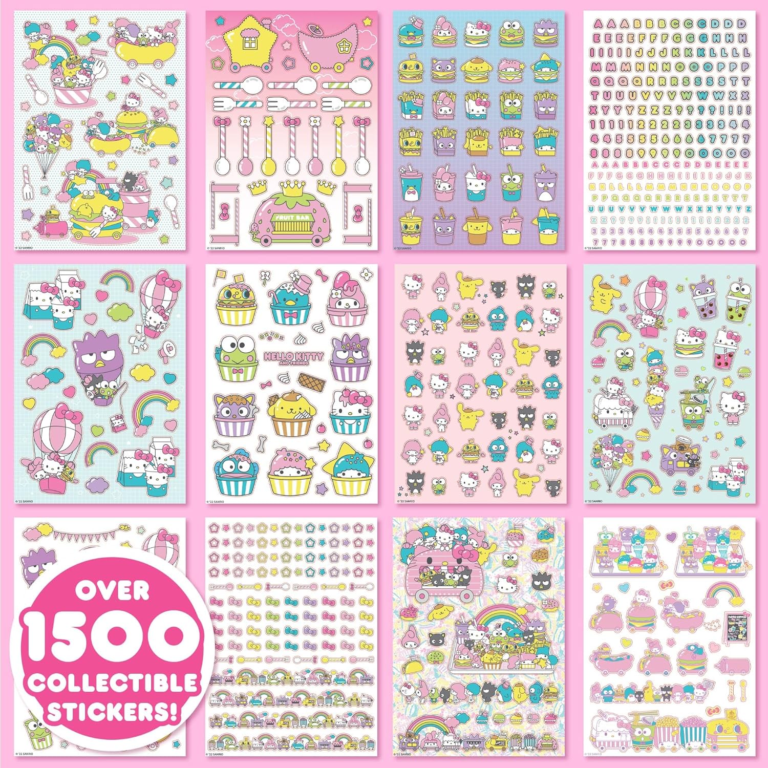 Hello Kitty - Hello Kitty Sticker Book - 1500+ Stickers