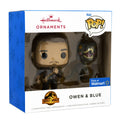 Hallmark x Funko Jurassic World - Owen and Blue - Christmas Ornament