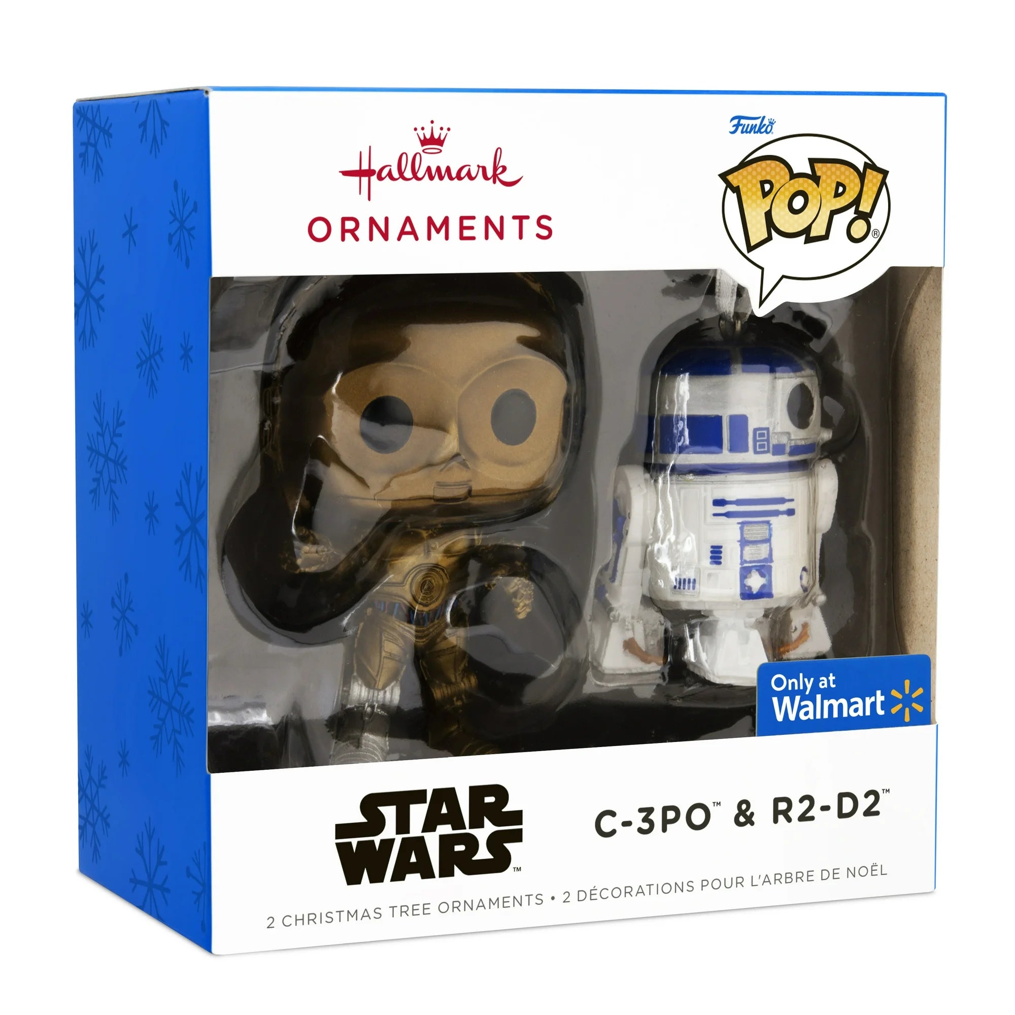 Hallmark x Funko Star Wars - C3PO and R2D2 - Christmas Ornament