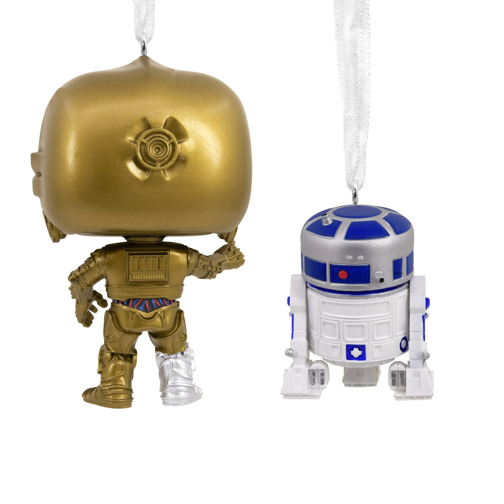 Hallmark x Funko Star Wars - C3PO and R2D2 - Christmas Ornament