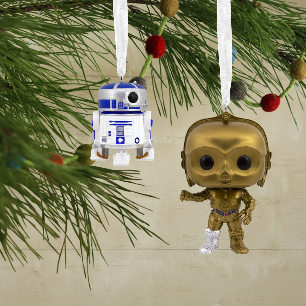Hallmark x Funko Star Wars - C3PO and R2D2 - Christmas Ornament