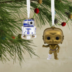 Hallmark x Funko Star Wars - C3PO and R2D2 - Christmas Ornament