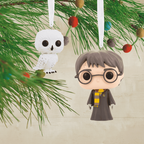 Hallmark x Funko Harry Potter - Harry Potter and Hedwig - Christmas Ornament