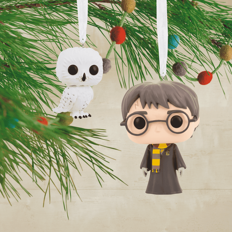Hallmark x Funko Harry Potter - Harry Potter and Hedwig - Christmas Ornament