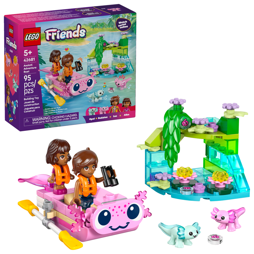 Lego - Friends: Axolotl Adventure Boat - 42681