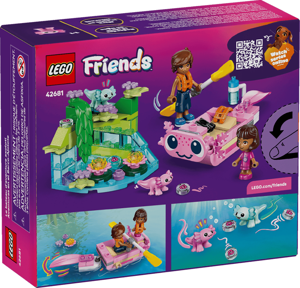 Lego - Friends: Axolotl Adventure Boat - 42681