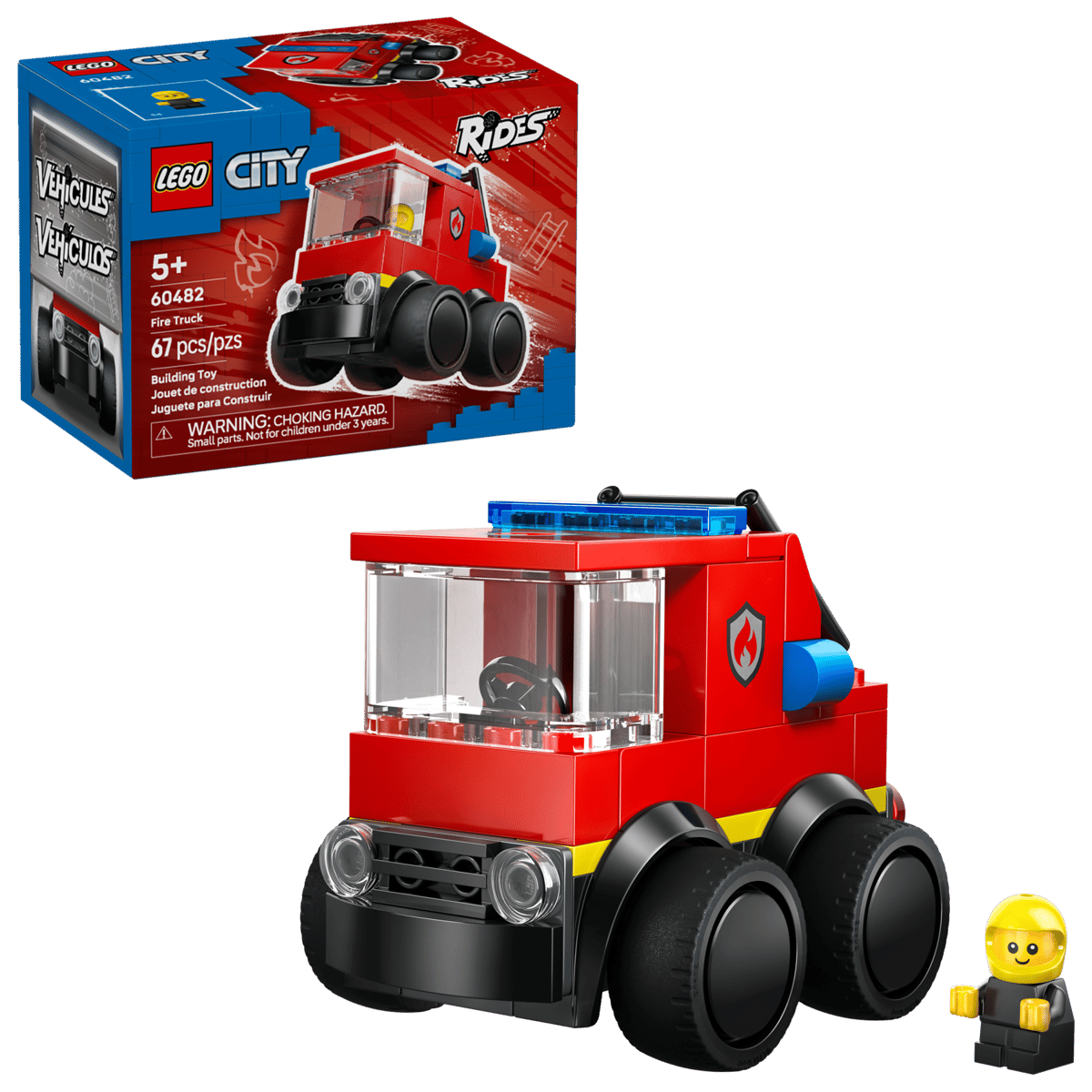 Lego - City Rides: Fire Truck - 60482