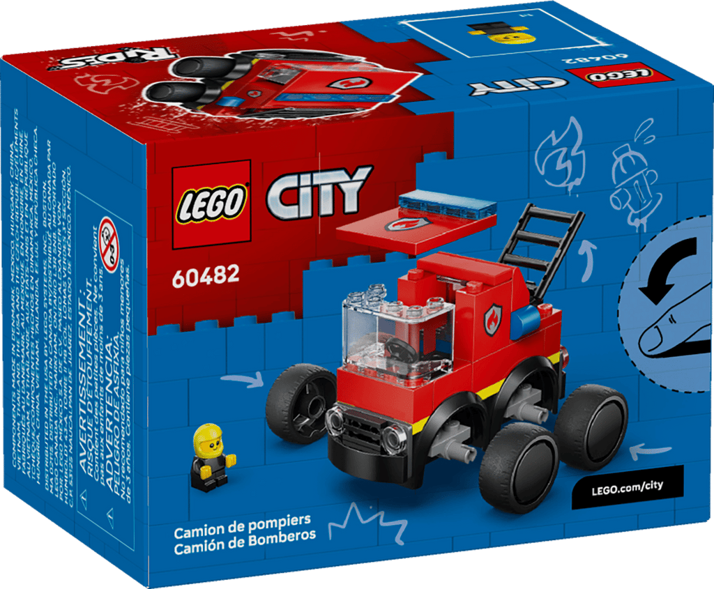Lego - City Rides: Fire Truck - 60482