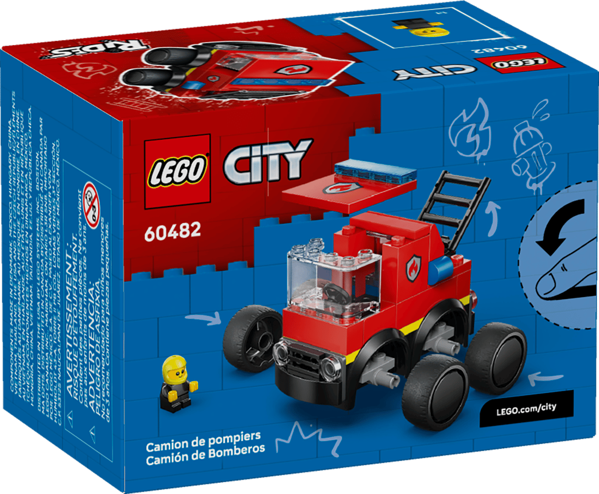 Lego - City Rides: Fire Truck - 60482