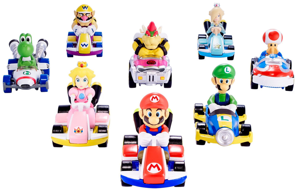 Mattel - Hot Wheels - Mario Kart Replica Diecast - Assorted