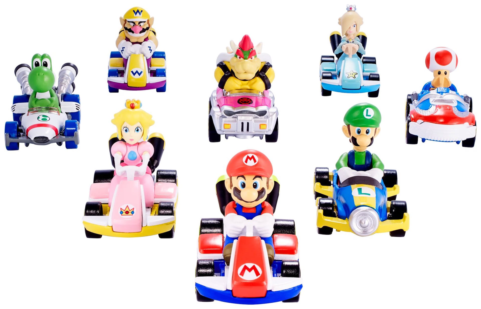 Mattel - Hot Wheels - Mario Kart Replica Diecast - Assorted