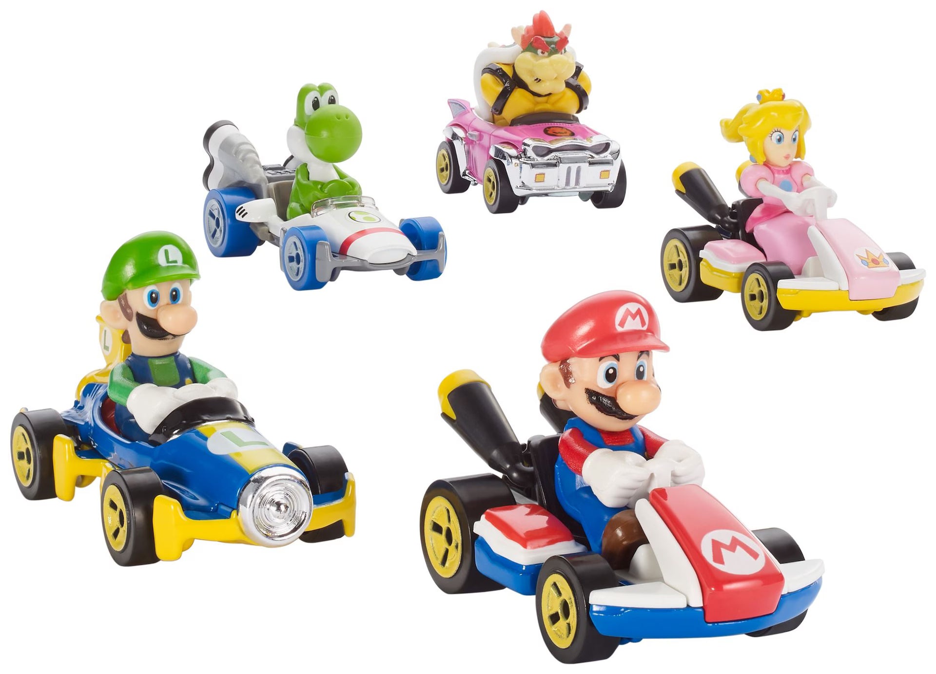 Mattel - Hot Wheels - Mario Kart Replica Diecast - Assorted