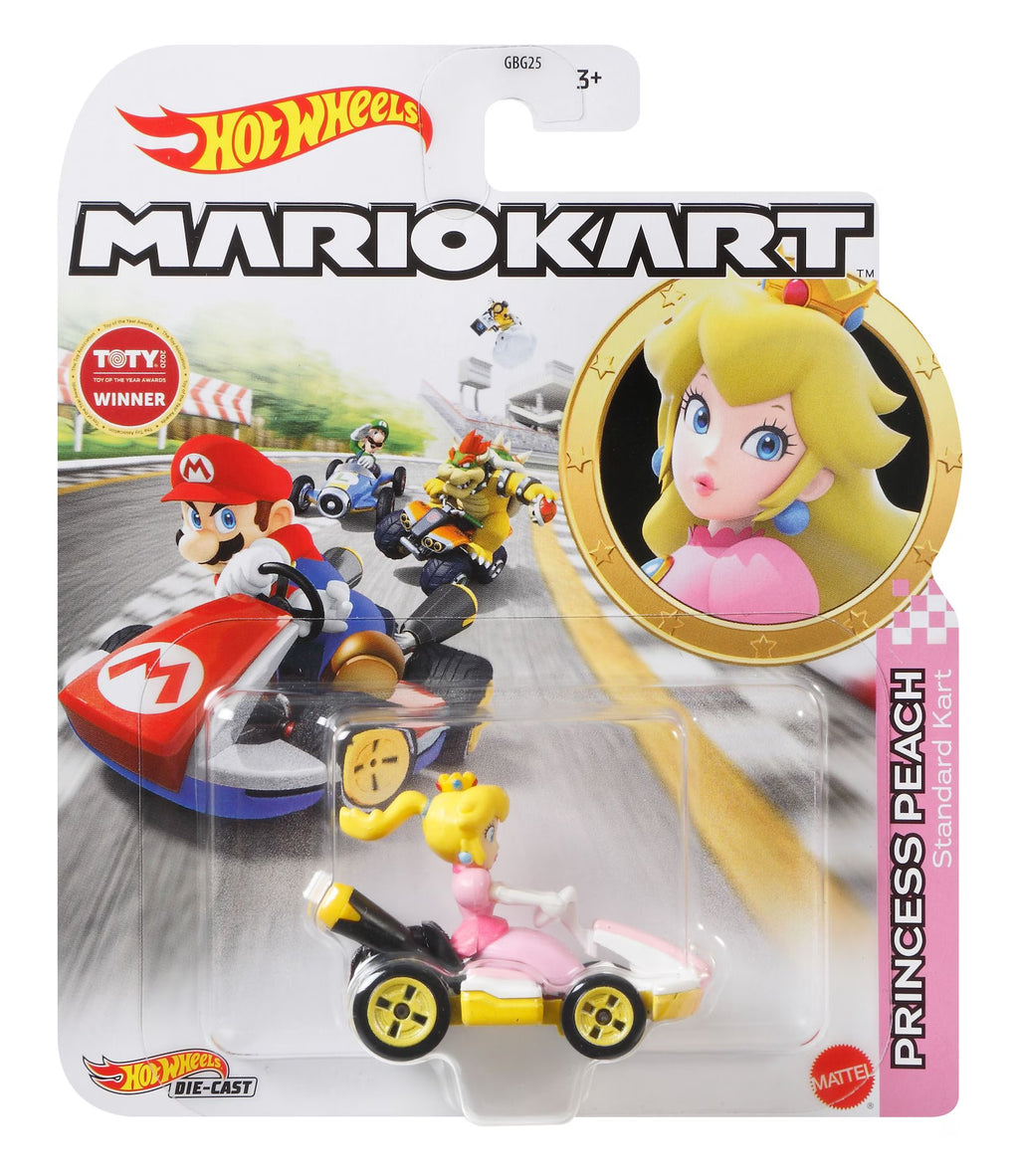 Mattel - Hot Wheels - Mario Kart Replica Diecast - Assorted