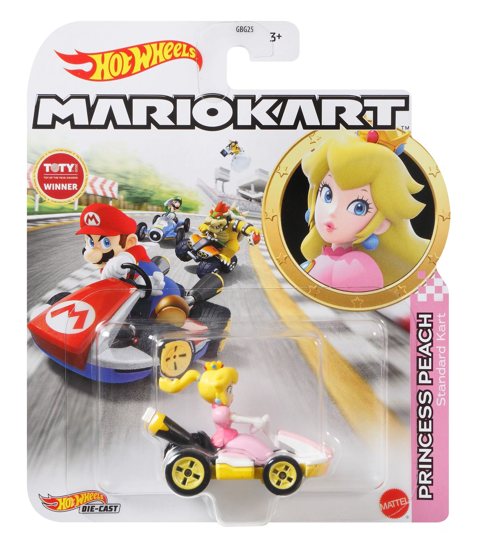 Mattel - Hot Wheels - Mario Kart Replica Diecast - Assorted