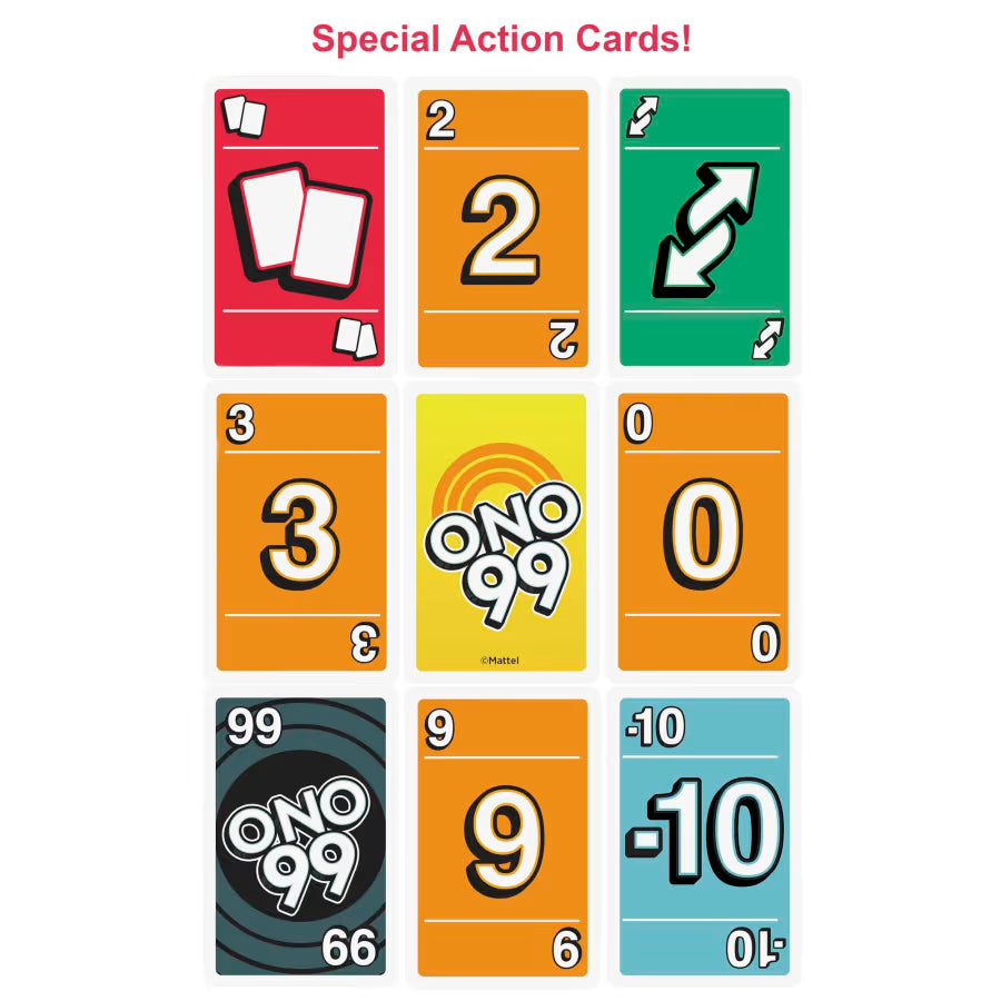 Mattel - Ono 99 - Card Game