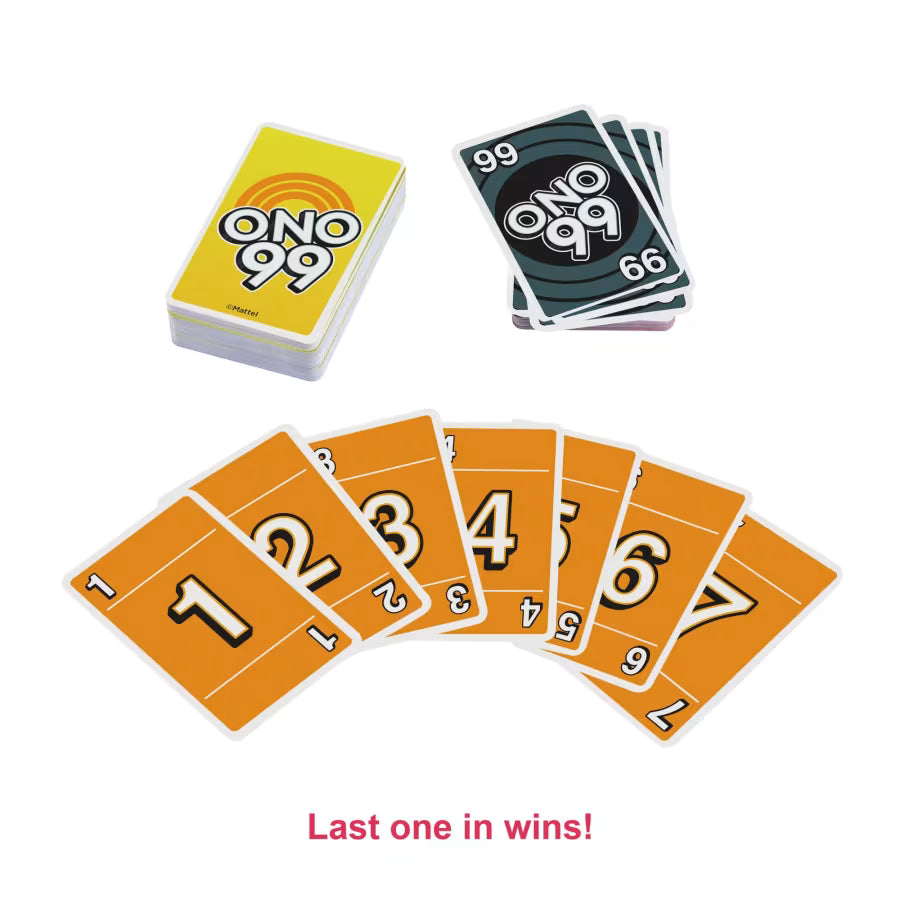 Mattel - Ono 99 - Card Game