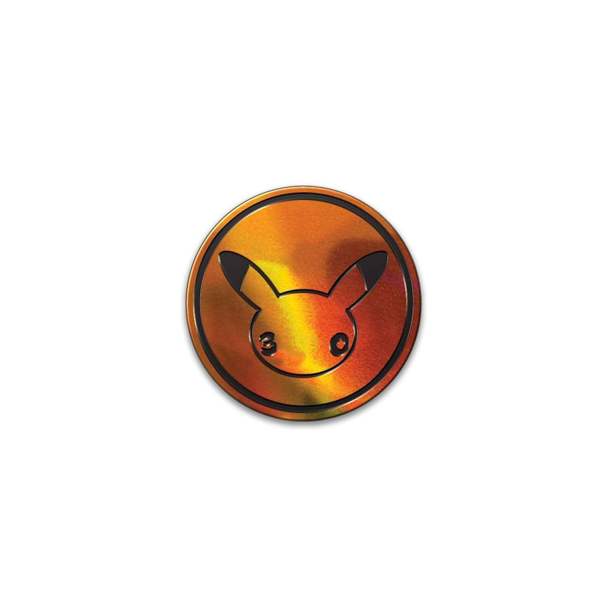 Pokemon 30th Celebration Pikachu coin