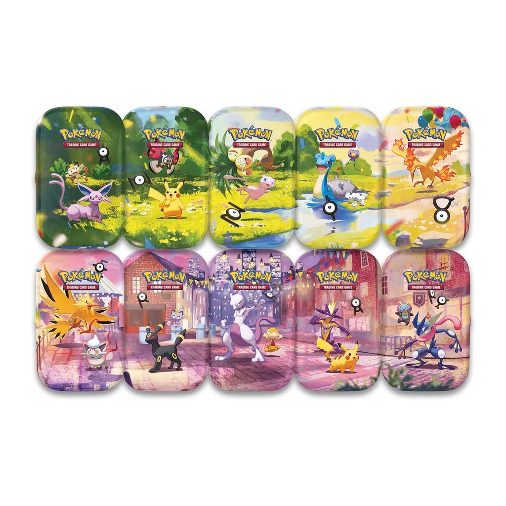 Pokemon - 30th Celebration Mini Tins Displayer (10-Pack)