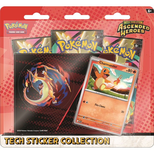 Pokemon - Mega Evolution: Ascended Heroes - Tech Sticker Collection