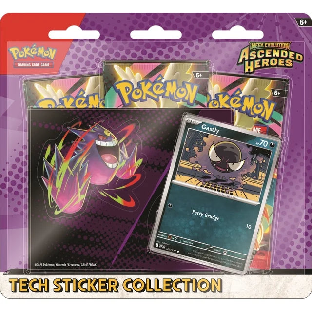 Pokemon - Mega Evolution: Ascended Heroes - Tech Sticker Collection