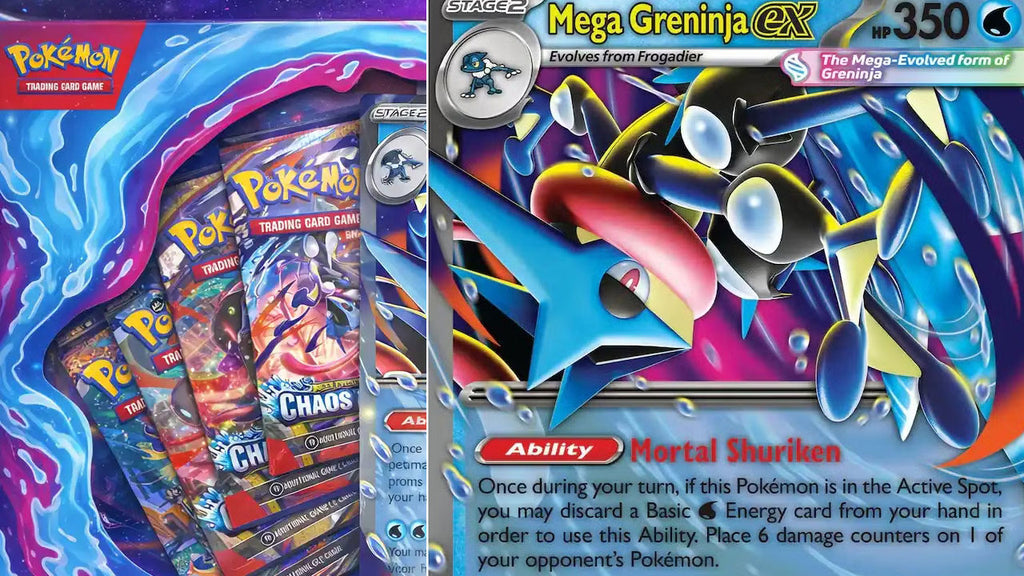 Pokemon - Mega Evolution: Chaos Rising - Mega Greninja EX Premium Collection