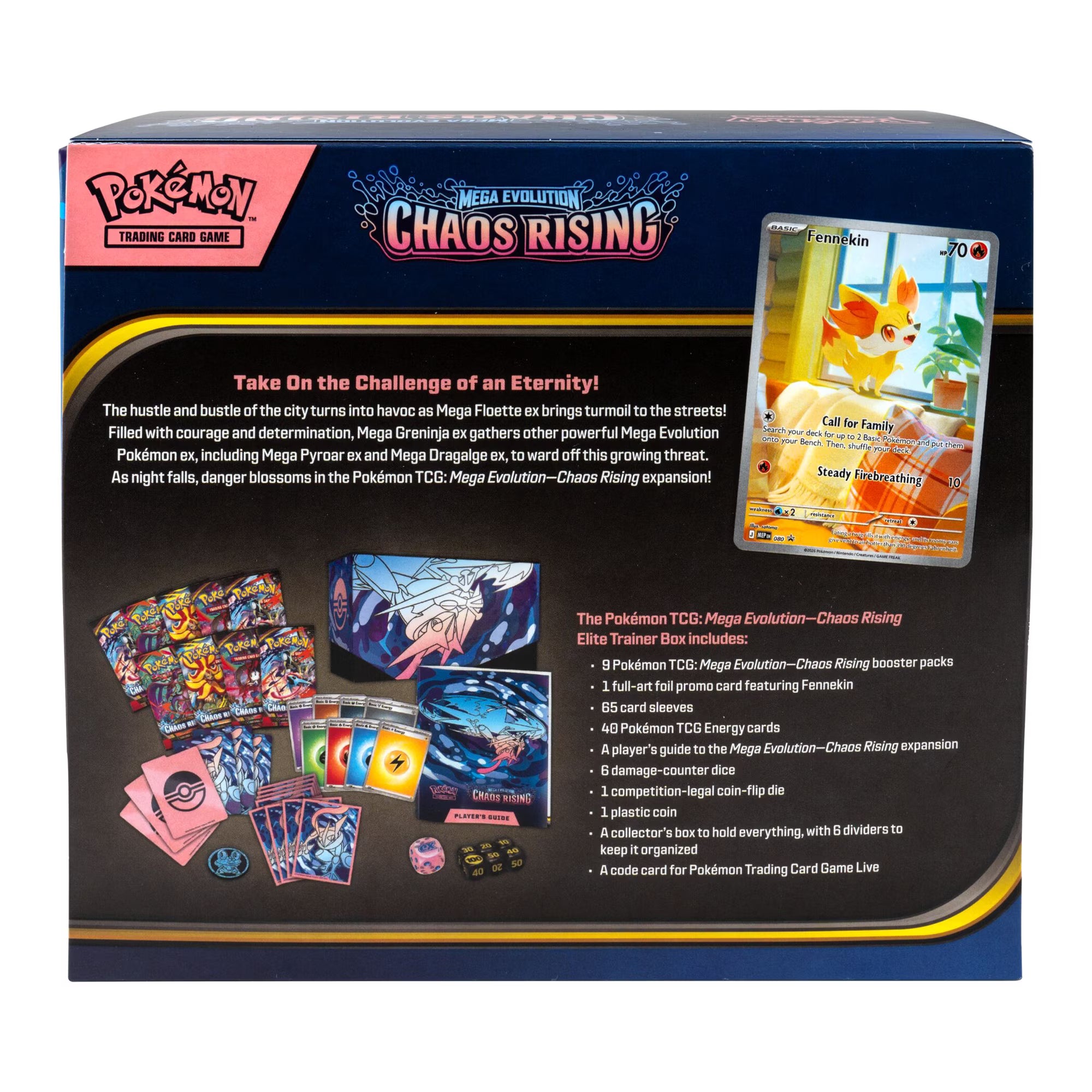 Pokemon - Mega Evolution: Chaos Rising - Elite Trainer Box