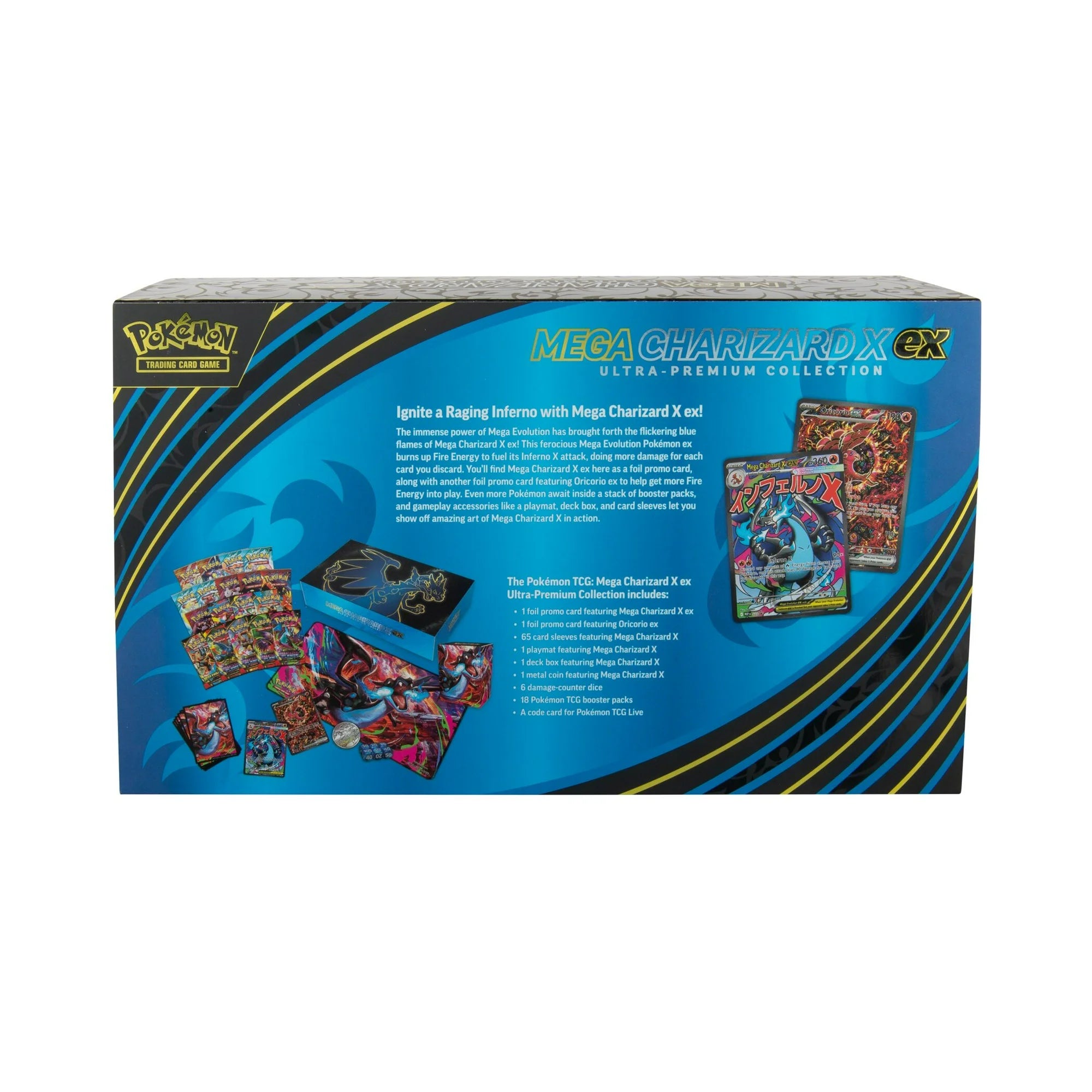 Pokemon - Mega Evolution Phantasmal Flames - Mega Charizard EX Ultra-Premium Collection