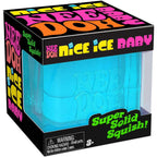 Schylling - NeeDoh Nice Ice Baby - Sensory Squeeze Toy - Single Mini Nice Cube (Random Colours)