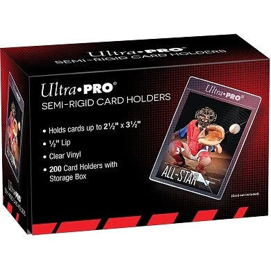 Ultra Pro - Semi Rigid Card Holder - 200 Count