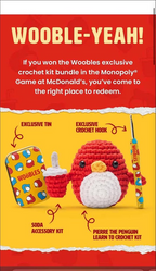 Woobles x McDonald's - Woobles Crochet Kit - Contest Win Exclusive